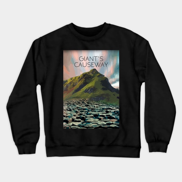 Giant's Causeway Crewneck Sweatshirt by robertdaviss